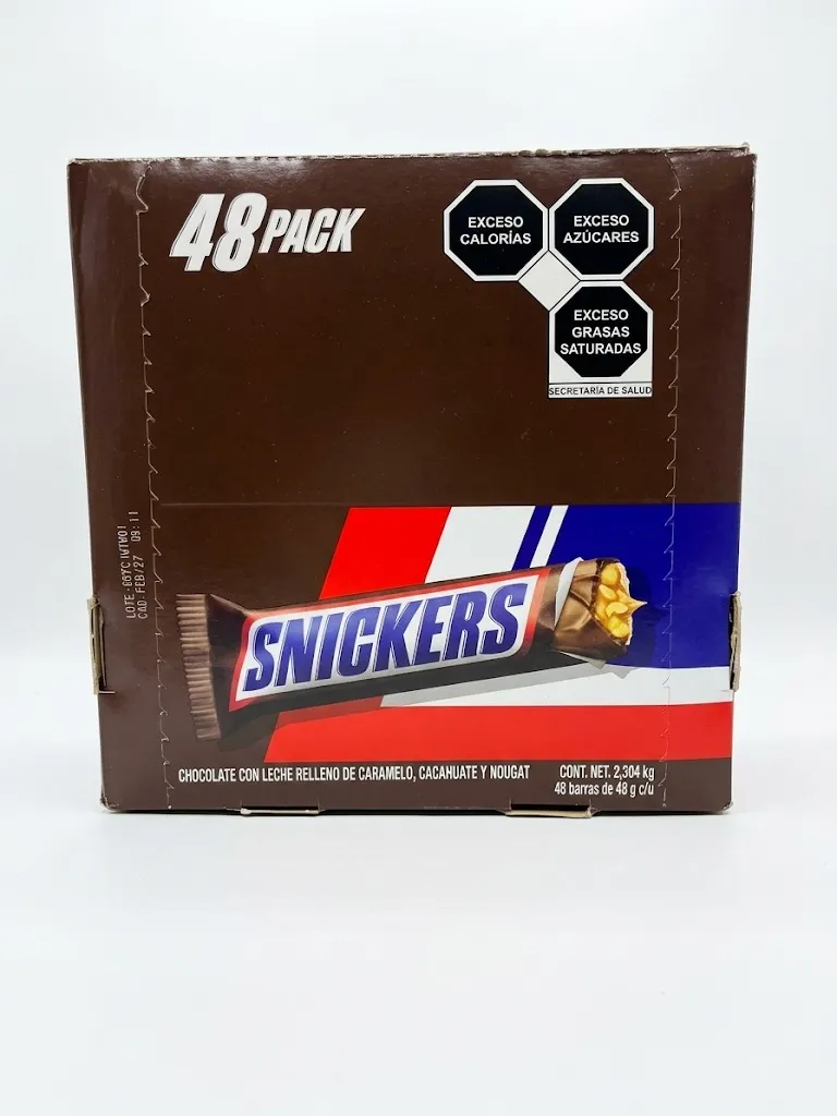 SNICKERS BARRA 1X48X52g