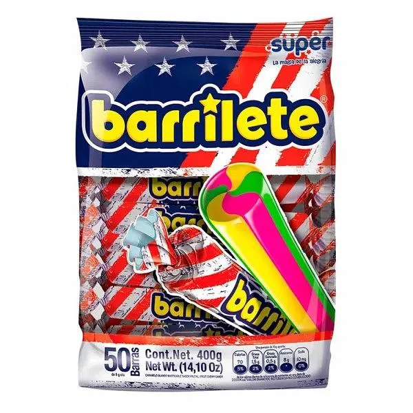 BARRILETE 1X18X50