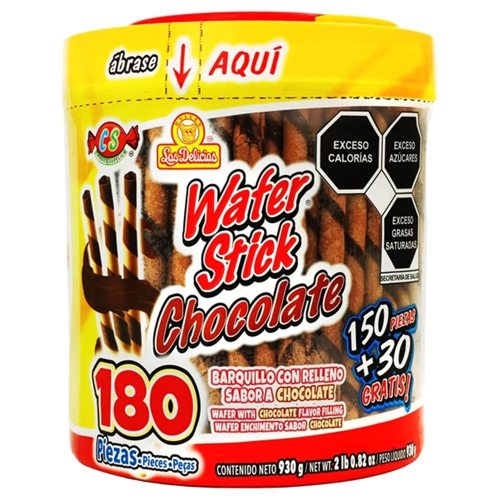 WAFER STICK CHOCOLATE 1X6X150