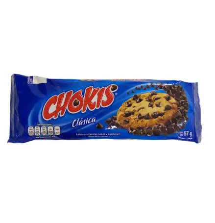 CHOKIS CLASICA AZUL 1X60