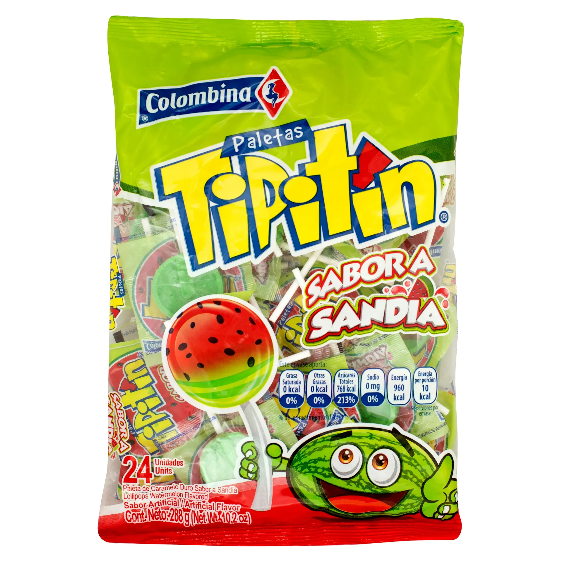 PALETA TIPITIN SANDIA PEQUEÑO 1X15X24