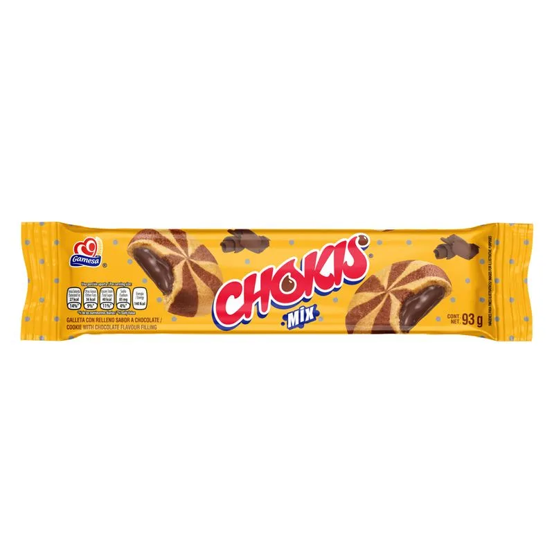 CHOKIS MIX AMARILLA 1X60X6