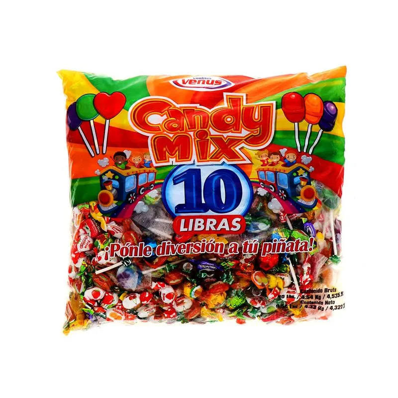 VNS PIÑATERO CANDY MIX 10 LBS 1X4X10