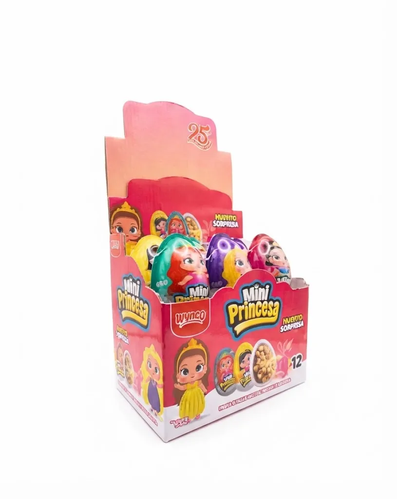 HUEVITO SORPRESA WYNCO MINI PRINCESA 1X12X12