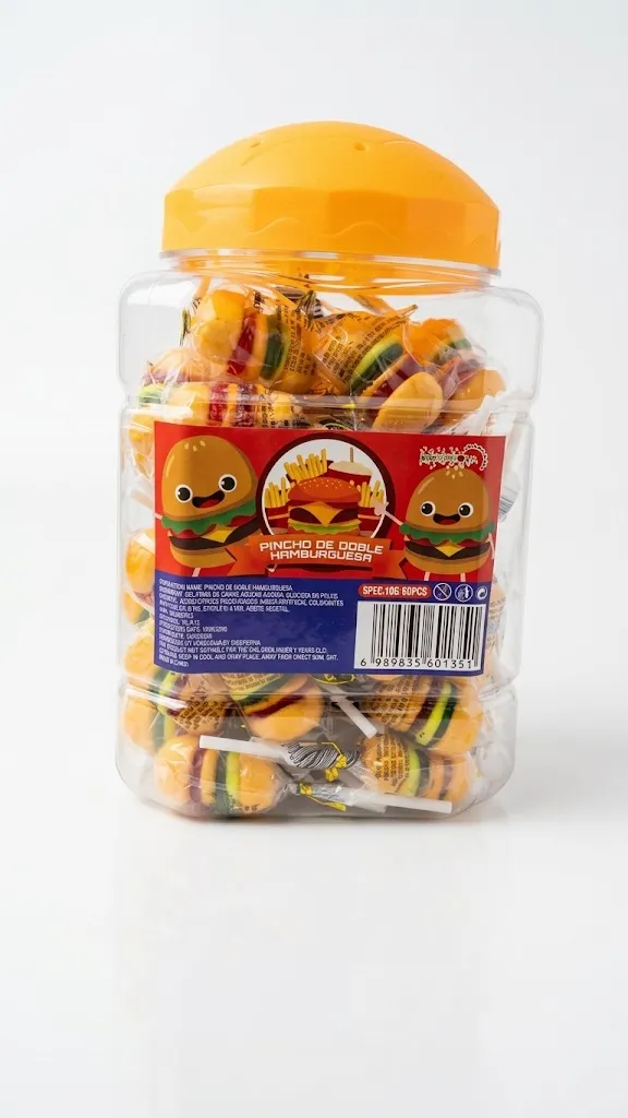PINCHO DOBLE HAMBURGUESA 1X10X60