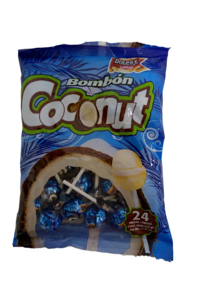 BOMBON DE COCO VNS 1X25X24
