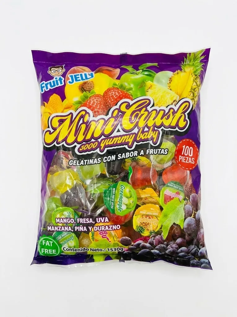 GELATINA MINICRUSH BOLSA 1X6X100